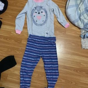 A set of girls pjs
